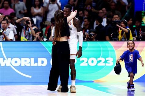 Dennis Schroder's wife Ellen Schroder elated as Germany star .